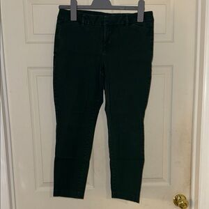 Old Navy Dark Green Pixie Pants